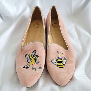 NWOT | C Wonder | Bird & Bee Loafers | Size: 7W